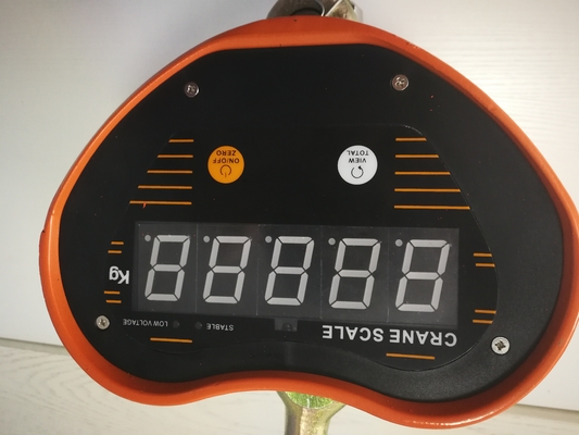 Het Grote Scherm Aangesloten Telefoon Crane Hanging Weighing Scale Digital van WIFI Verre 10T