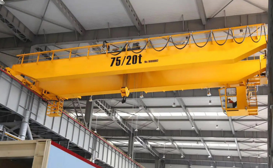 Europese Model Dubbele de Balkeot Crane With Trolley Hoist ABB Motor van 32T