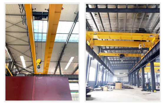 5-75t de Europese Luchtcontrole van de de Frequentieomschakelaar van Crane Double Beam Eot Crane VVF