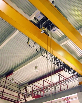 Europese Model Dubbele de Balkeot Crane With Trolley Hoist ABB Motor van 32T