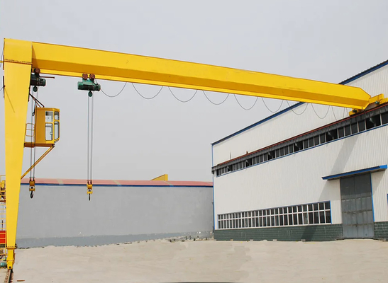 Aangepast MH-Model 16 Ton Steel Launching Single Girder Goliath Gantry Crane