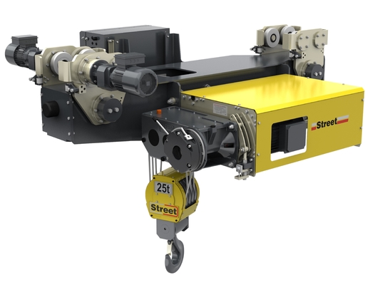 Europees de Kabel Elektrisch Hijstoestel van de Type10ton Draad voor Lage Vrije hoogteworkshop