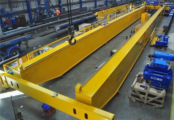 Europese Enige Dubbele Kraan van de Balkeot Luchtbrug 1-50 Ton With Trolley Traveling