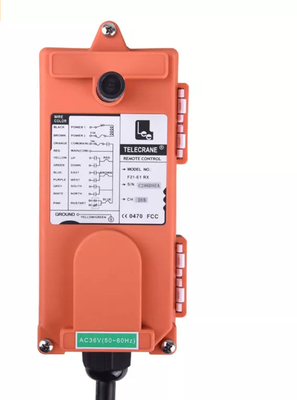 F21-E1B AC36V DC12-24V 6 Knoop Universele Industriële Draadloze Afstandsbediening voor Hijstoestel