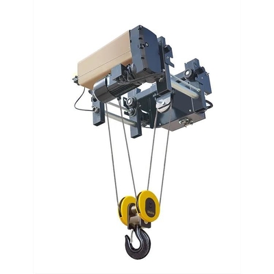 20ton het dubbele Hijstoestel van de de Draadkabel van Balk Luchtcrane low headroom european type