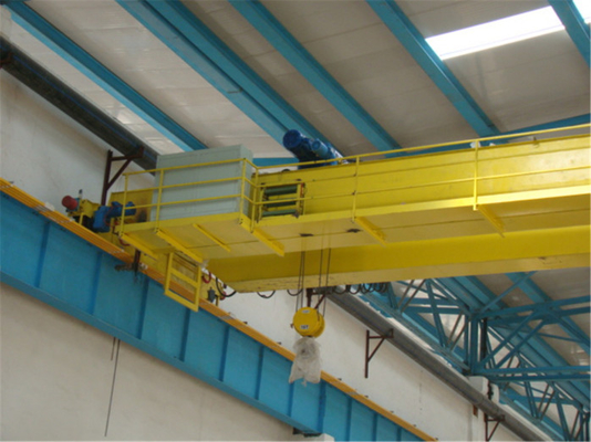 Dubbele Kraan van de de Balkbrug van het Snelheids Elektrische Hijstoestel Enige 32 Ton With Hook