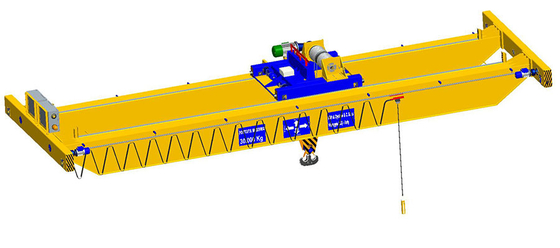 Langdurige Elektrische Dubbele Balkbrug Crane Strong Stability 20 Ton 50 Ton
