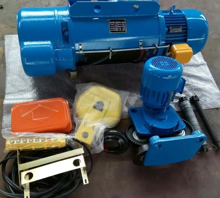 HS CODE 84251100 5 Ton Electric Wire Rope Hoist voor Enige Balk Luchtkraan