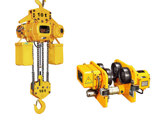 Elektrisch de Keten van de tegenhangercontrole Hijstoestel 5 Ton With Yellow Painting
