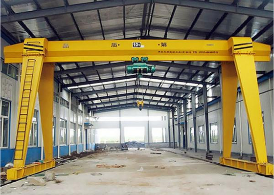 16ton Controle van de Brugcrane with trolley wireless remote van de workshop de Enige Straal