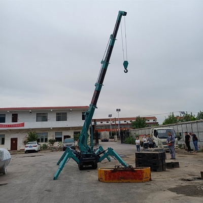 5 ton 16 meter spinnenhefkraan voor kleine ruimtes