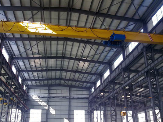 EOT-kraan met een enkele balk 5 ton, vloer/plafond gemonteerd met een lengte van 7,5 tot 31,5 m