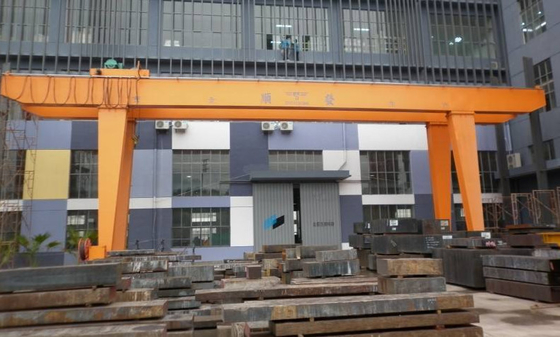 Heavy Duty Double Beam Gantry Crane 10-75t Lifting Capacity Schneider Motor A5-A8 Werktyd