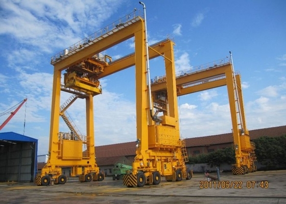 de Container van 40.5T 50T 65T de Kraan van het de Brugspoor van de Behandelingskraan 380V-660V