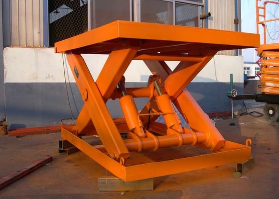 SANTO Stationary Hydraulic 3 de Elektrische Lift van Ton Scissor Lift 5.5KW voor Bouw