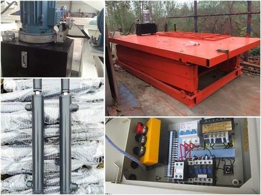SANTO Stationary Hydraulic 3 de Elektrische Lift van Ton Scissor Lift 5.5KW voor Bouw