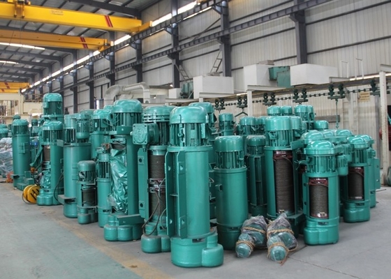 SANTO 10T 0.3-8m/Min Electric Wire Rope Winch met Draadloze Afstandsbediening