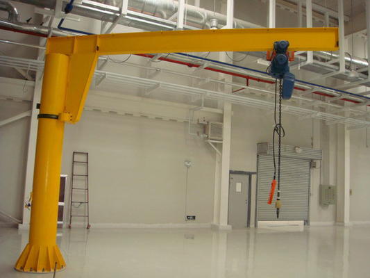 De roterende Pijler Jib Crane van Jib Crane Hoisting Equipment Column Fixed van het Schommelingswapen