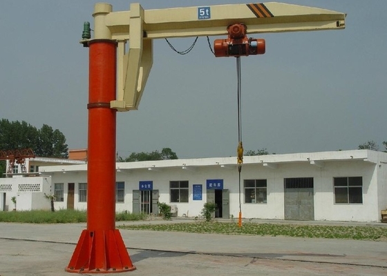 De roterende Pijler Jib Crane van Jib Crane Hoisting Equipment Column Fixed van het Schommelingswapen