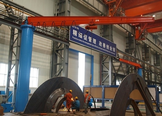 ISO-Ce A3 0,5 Ton 20 Serried Plaatsen van Ton Jib Crane For Short Distance Or