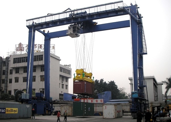 ODM A6 Kraan 15.4M18.2M van de Havencontainer Lift Container Gantry-Kranen met Verspreider