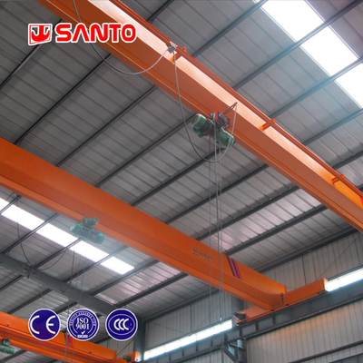 ISO 1T aan de Industriële Enige Balk Luchtcrane with electric hoist van 20T