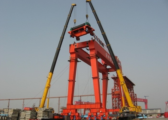 Op zwaar werk berekende Dubbele Kraan van de Balkbrug 5 Ton To 50 Ton Easy Operated For Warehouse