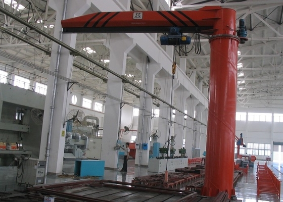 De roterende Pijler Jib Crane van Jib Crane Hoisting Equipment Column Fixed van het Schommelingswapen