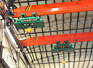 620m de Gieterij Enige Balk Luchtcrane with heat resistance shield van de Lifthoogte