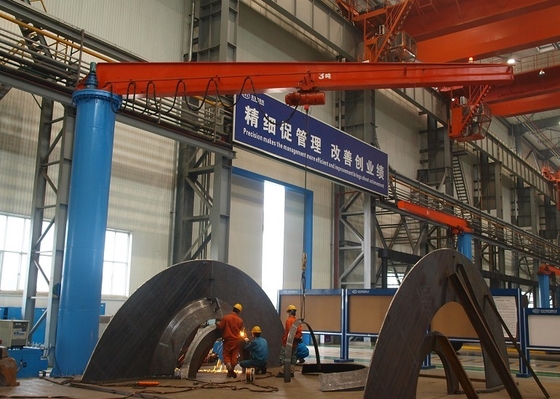 OEM ODM 650cm tot 1000cm Schommelingswapen Jib Crane Flexible Rotation