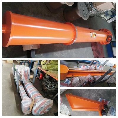 Vloer - opgezette 5 Ton Jib Crane die 360 met Elektrisch Hijstoestel roteren
