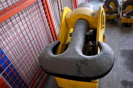 Het Europese Hijstoestel van de Type Luchtbrug smeedde Blok Dubbel Gevormd Crane Hook C