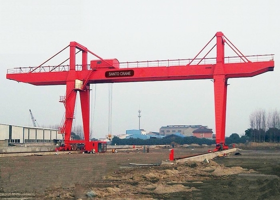 Gemakkelijke Installatiesanto 1T-800T Dubbele Brug Crane For Rail Station