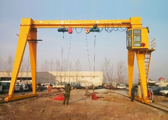 15 ton enkele balk-gantierkraan met VFD-besturing voor nauwkeurige positionering