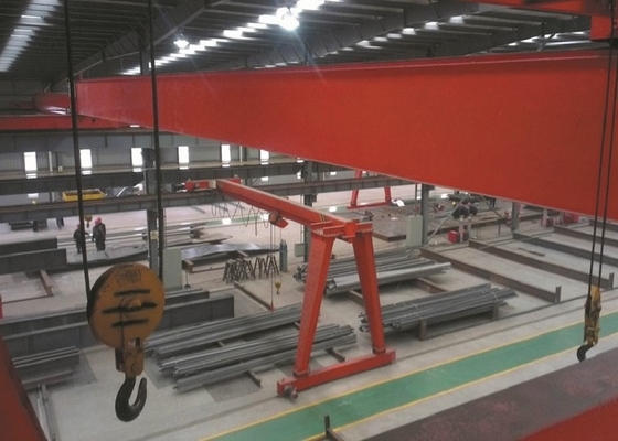 Poortbrug Crane With Hook van het pakhuizen 1-20t de Elektrische Hijstoestel