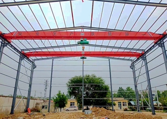 De Enige Balk Luchtcrane industrial EOT Crane With Limit Switch van de overbelastingsbescherming