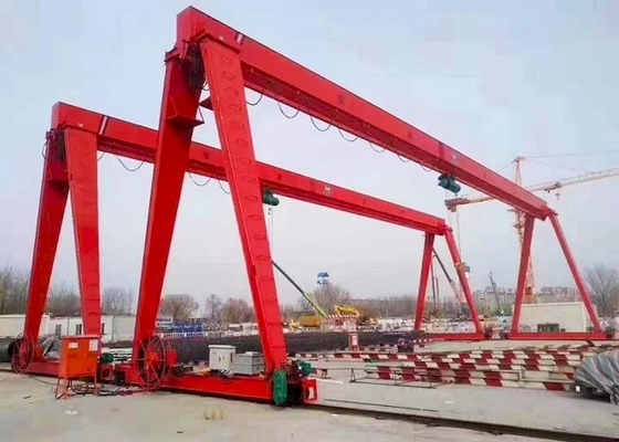 ODM het Opheffen Snelheid 8m/Min Single Girder Gantry Crane met Elektrisch Hijstoestel