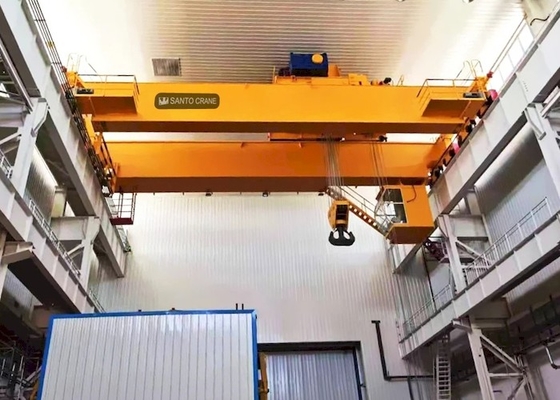 1BM5M m3-M8 Open Kruk Luchtbrug Crane With Steel Wire Rope