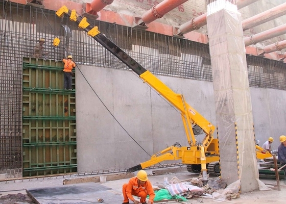 3 Ton Spider Crawler Crane For-Staalbouw