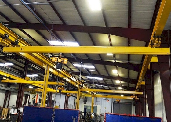 OEM ODM KBK het Werkstation van Hangbrugcrane ceiling mounted free standing Kraan