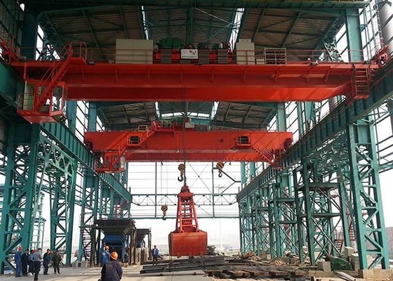 50T afstandsbediening Dubbele Straal Eot Crane Span 7m tot 35m Elektrische Workshopkraan