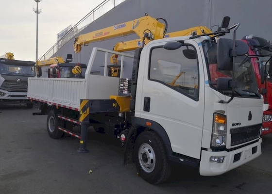 Kraan 75km/H 88km/H 8 Ton Crane Truck van de hoog rendement de Vrachtwagen Opgezette Boom