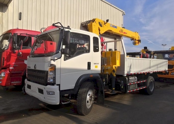 8 Ton Hydraulic Cargo Truck Crane Hydraulisch Lorry Crane Truck Mounted Crane