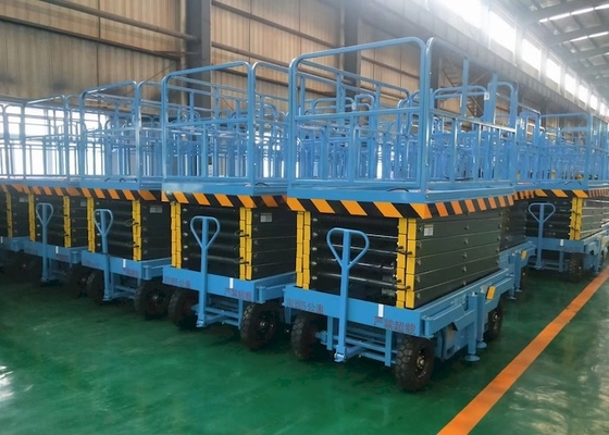 Mobiel 14m 450kg Hydraulisch Opheffend Platform met het Saldoklep van het Niveaualarm