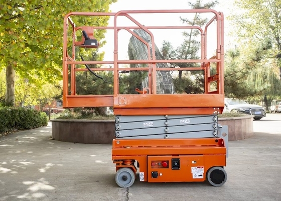 8m tot 14m Platform van het de Lift300kg Mobiele Luchtwerk van de Hoogte het Gemotoriseerde Elektrische Schaar