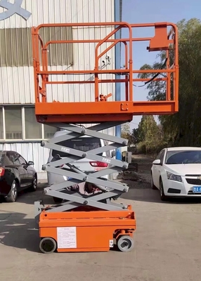8m tot 14m Platform van het de Lift300kg Mobiele Luchtwerk van de Hoogte het Gemotoriseerde Elektrische Schaar