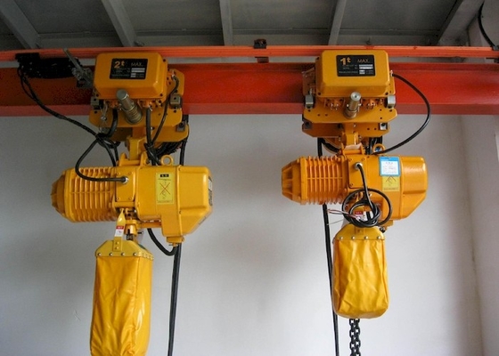 Het lage Heftoestel van het het Hijstoestel81db Industriële Hijstoestel van de Vrije hoogte0.5t-50t Elektrische Ketting