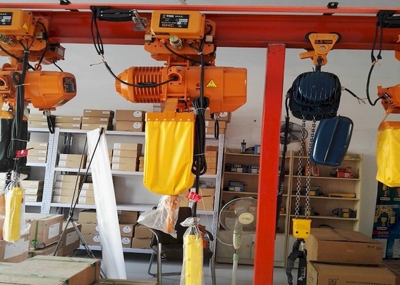 Elektrisch de Kettingsblok van ISO9001 500lb 1000lb met Vaste Haakopschorting