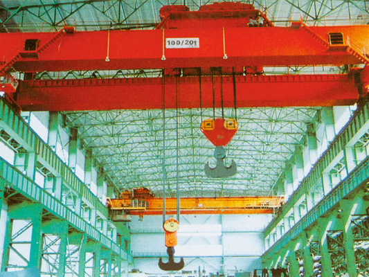 ODM de Balk van de Frequentiecontrole 30-70m/Min Steel Mill Crane Double