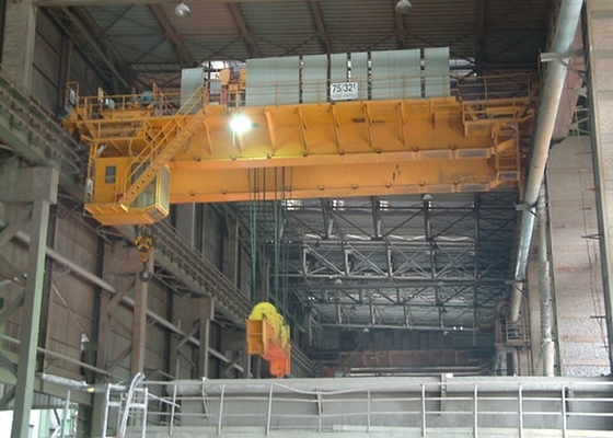 van de de Staalfabriekgietlepel van 380v 50hz Kraan 20/5 Ton To 63/10 Ton Metallurgical Foundry Crane